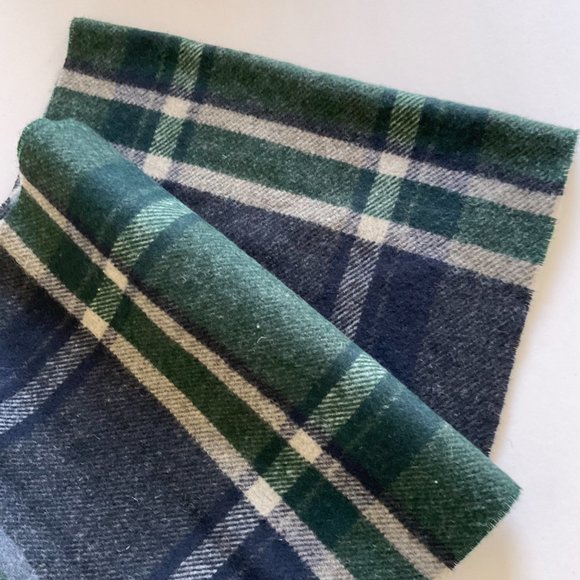 ITALIAN WOOLLEN TREASURES Men's Italian Lambswool Scarf NWT - Picture 5 of 6